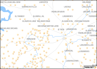 map of Hacienda Santa Fe